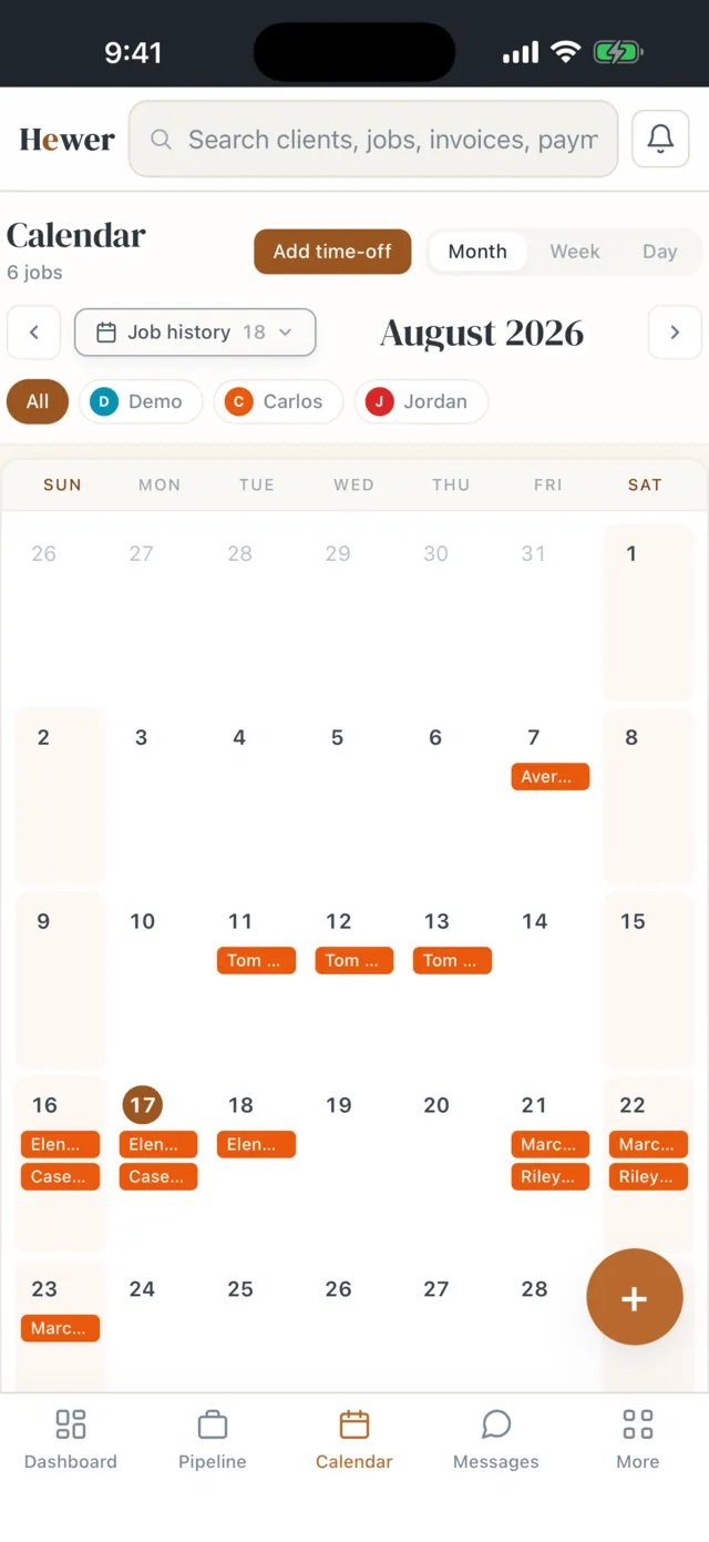 The month