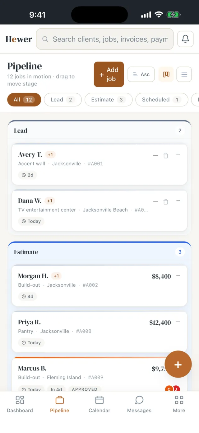 Pipeline in your pocket